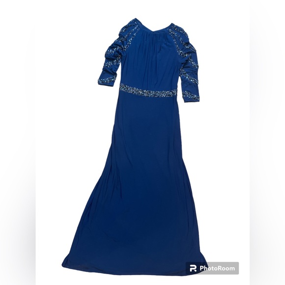 Marina navy gown - Picture 2 of 4